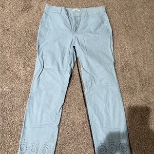 LOFT Women's Light Blue Skinny Jeans